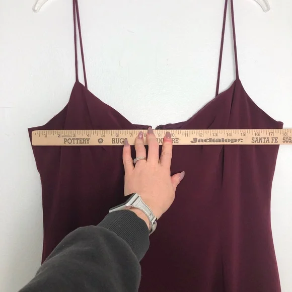 Jay Godfrey Harrah Gown Spaghetti Strap Slit Dress - Picture 10 of 16